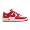 Louis Vuitton x Nike Air Force 1 Low 'White Comet Red'