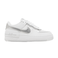 Nike Wmns Air Force 1 Shadow 'White Metallic Silver'