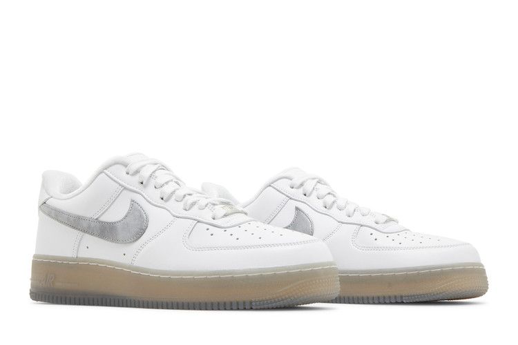 Nike Air Force 1 '07 Premium 'White Metallic Silver'