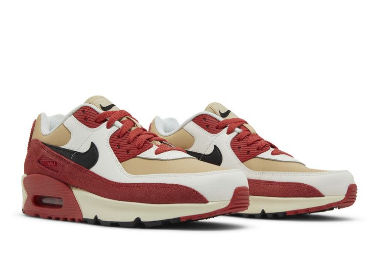 Nike Air Max 90 Leather GS 'Sesame Red Clay'