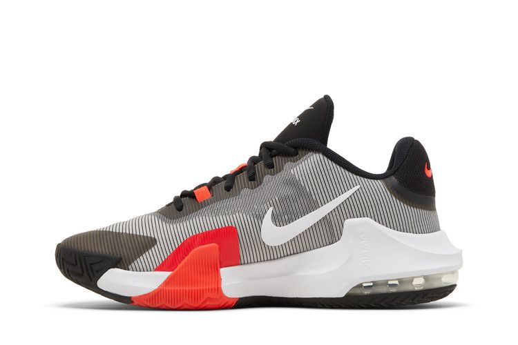 Nike Air Max Impact 4 'Black Bright Crimson' — Black/Bright Crimson/Wolf Grey/White