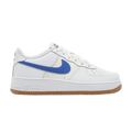 Nike Air Force 1 GS 'White Game Royal Gum'