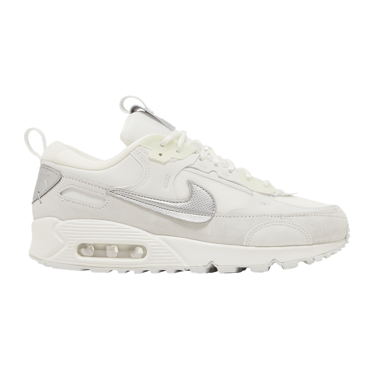 Nike Wmns Air Max 90 Futura 'White Metallic Silver'