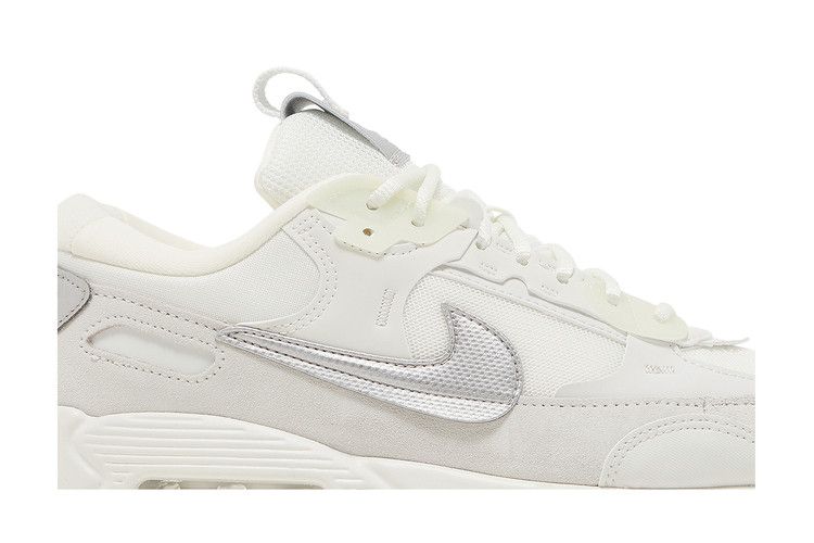 Nike Wmns Air Max 90 Futura 'White Metallic Silver'
