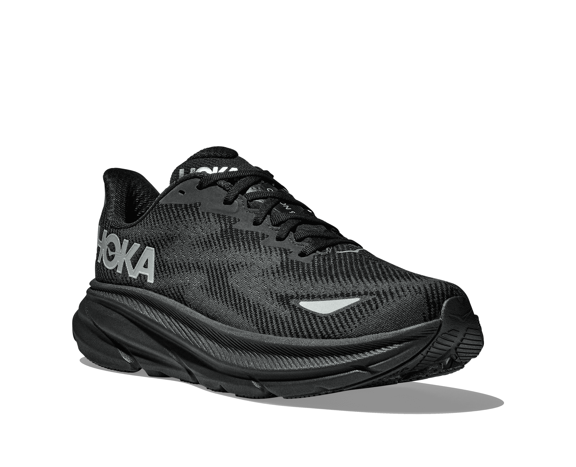 Women's Hoka Clifton 9 GTX - Weatherproof Road Running Shoes with GORE-TEX