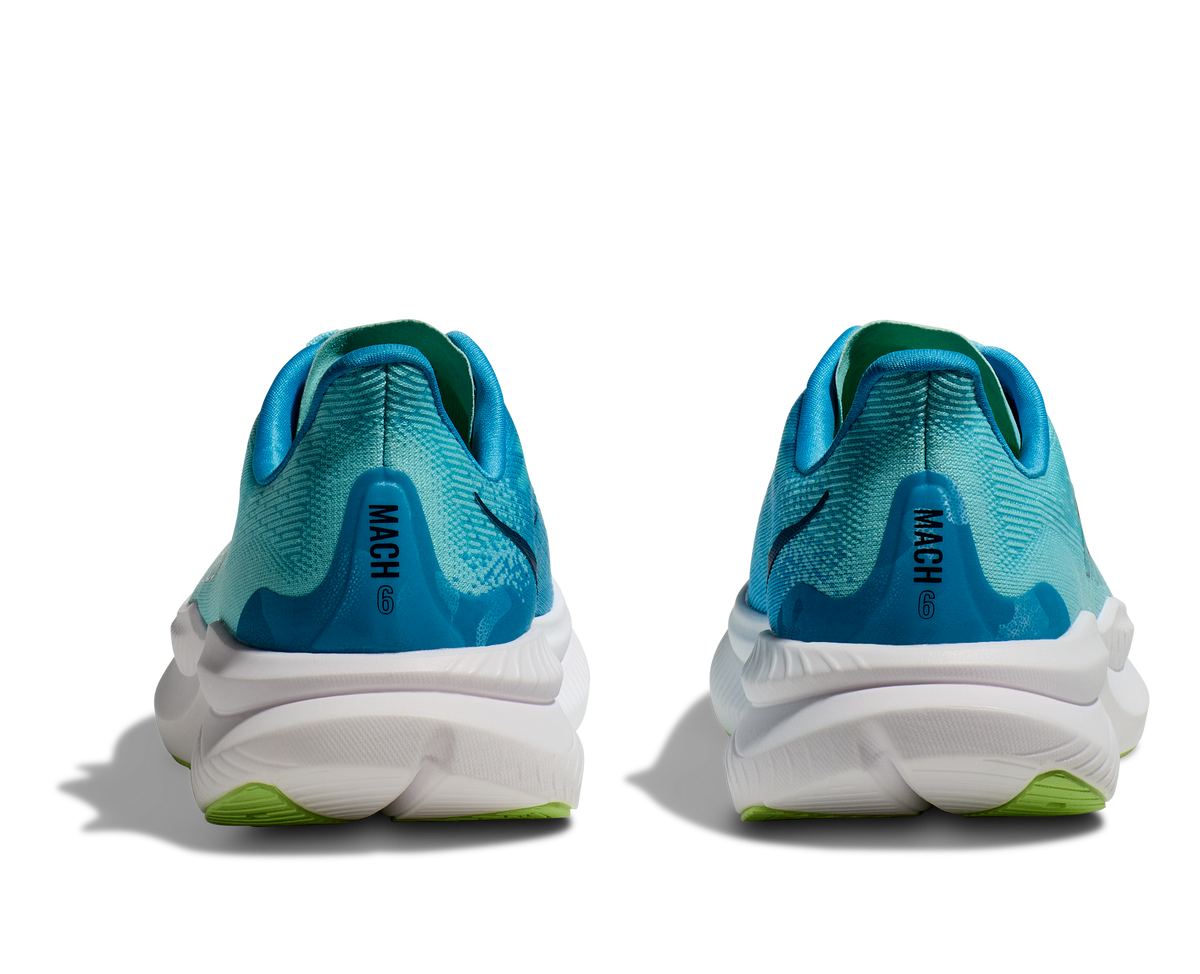 HOKA Women's Mach 6 - CLOUDLESS / WATERPARK