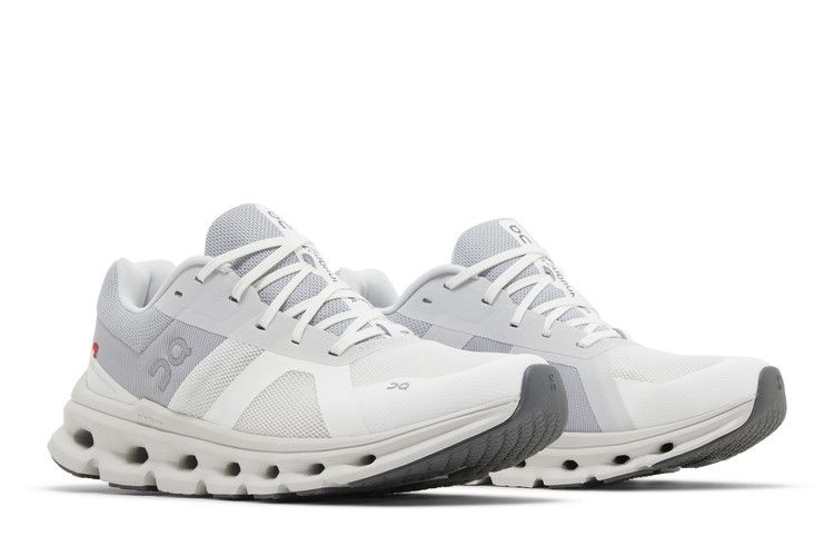 ON Wmns Cloudrunner Wide 'White Frost'