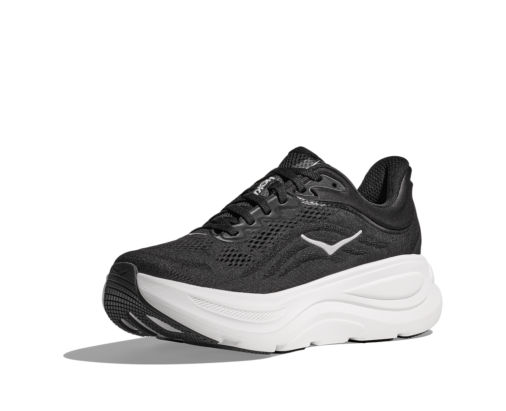 HOKA Men's Bondi 9 - BLACK / WHITE