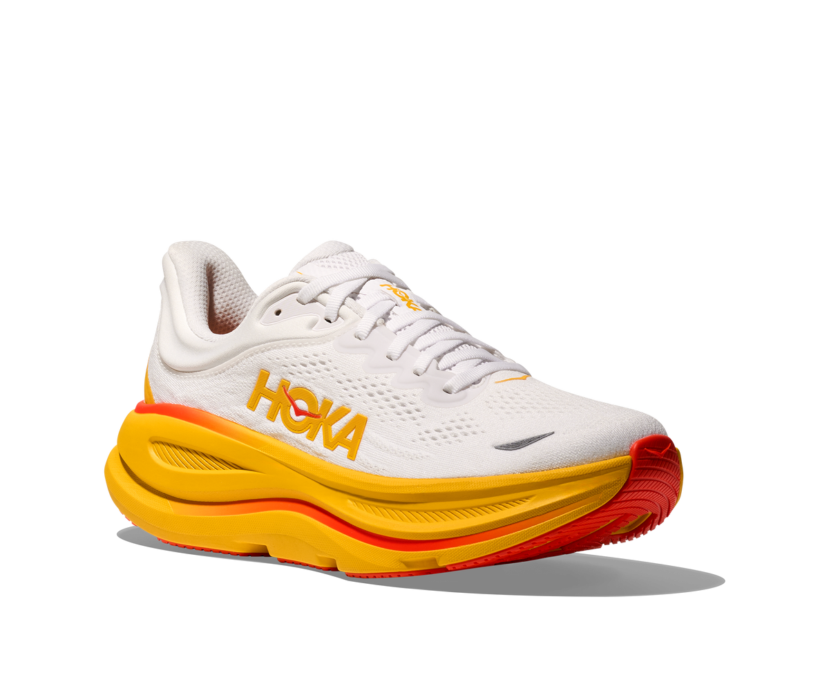 HOKA Women's Bondi 9 - FROST / SUNFLOWER