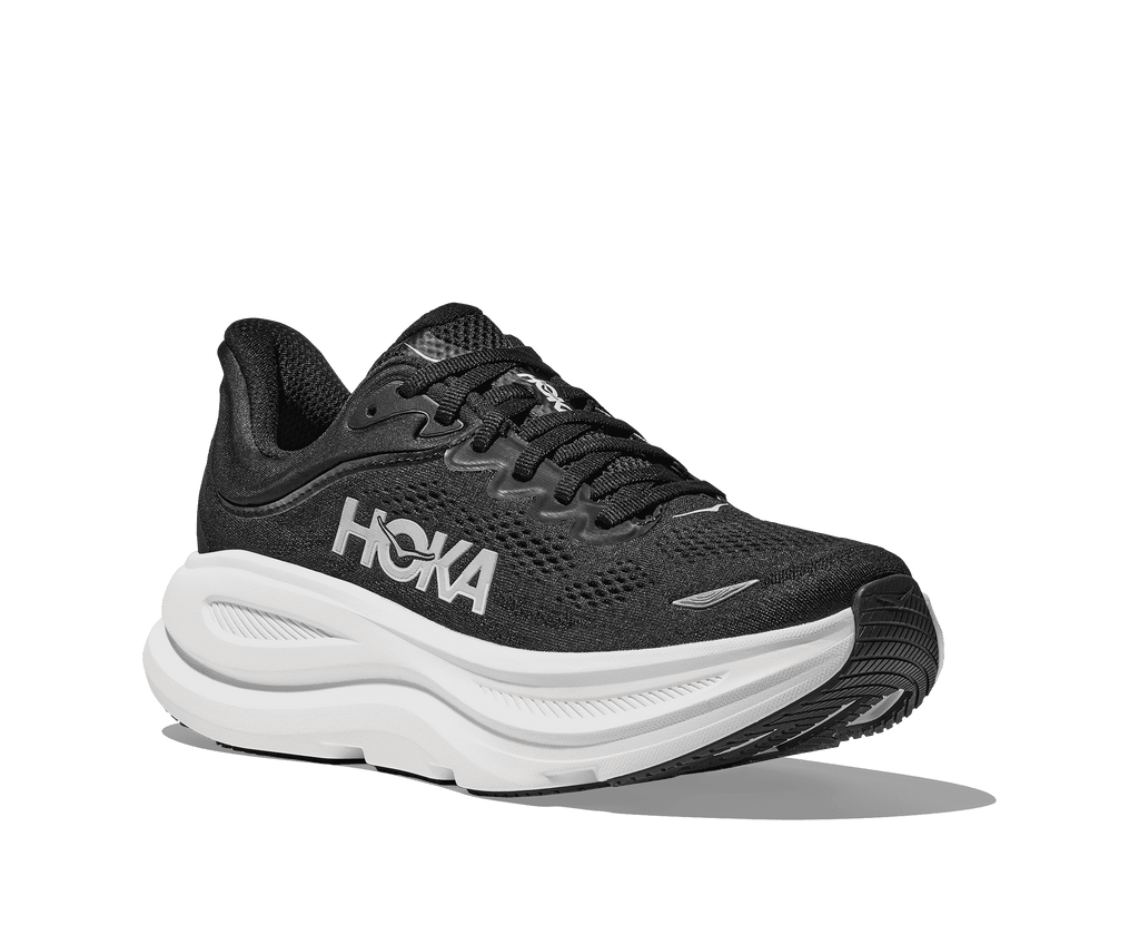 Women's HOKA Bondi 9 Wide (D) - Maximum Cushioning Running Shoes