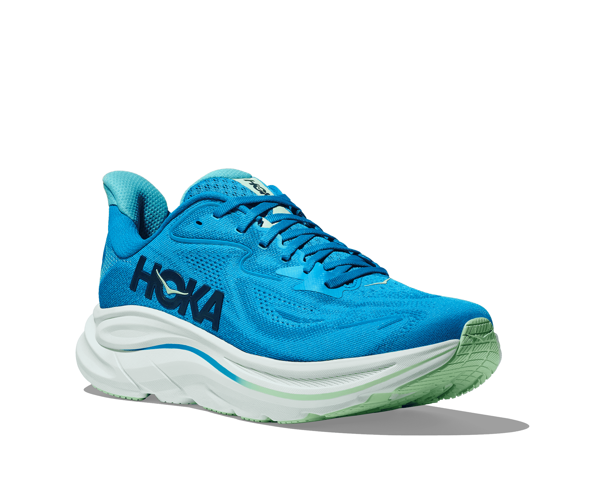 Men's Hoka Clifton 10 Wide (2E) - Lightweight Cushioned Running Shoe
