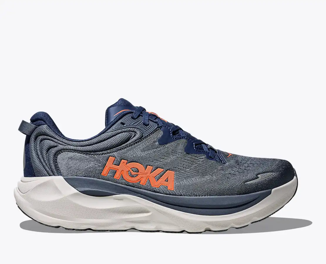 HOKA Men's Gaviota 6 - MIDNIGHT BLUE / FADED NAVY (Wide)
