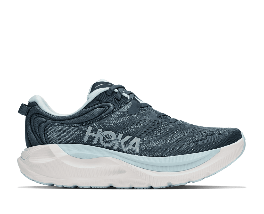 HOKA Women's Gaviota 6 - FADED NAVY / GLIMMERING BLUE (Wide)