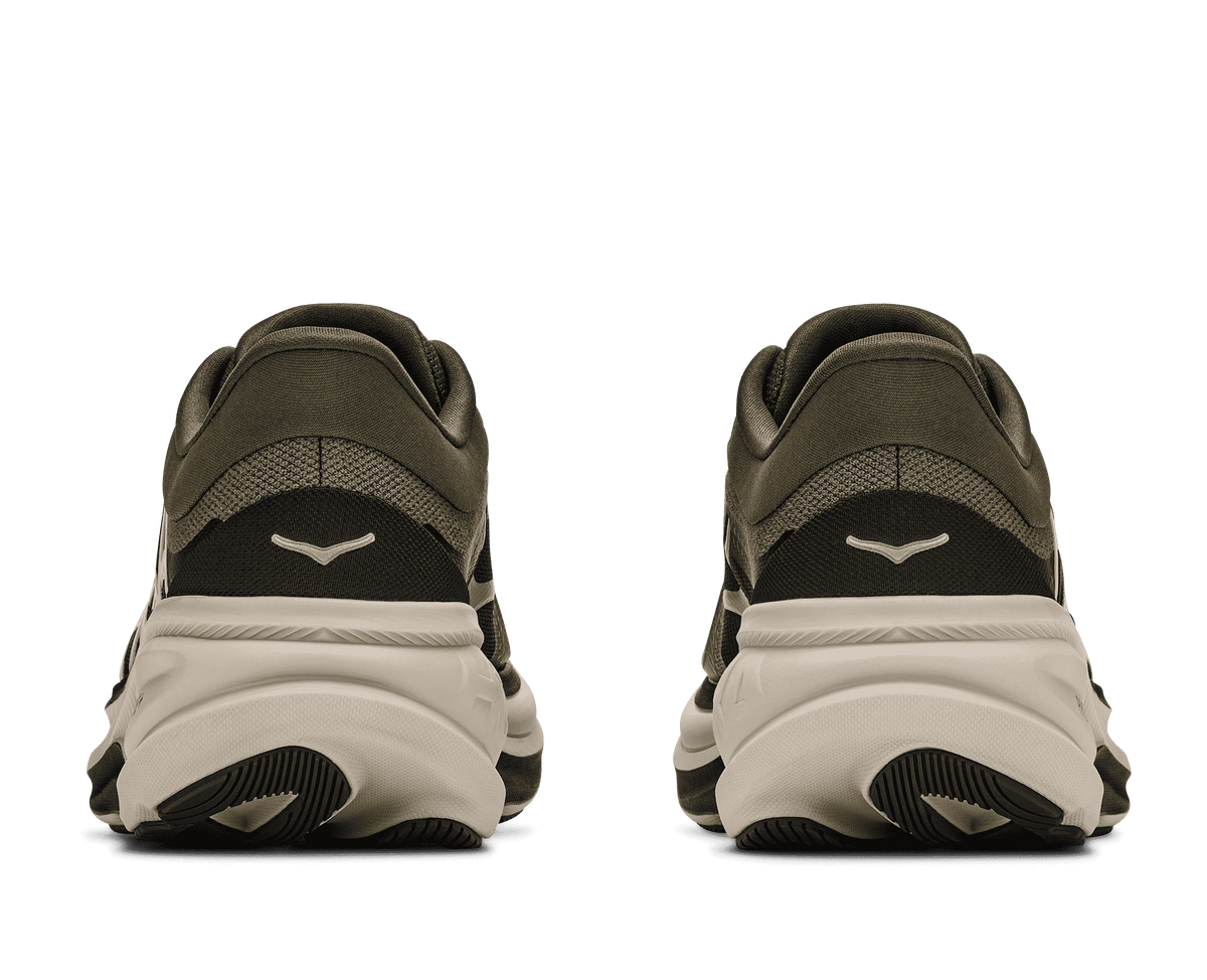 HOKA Men's Clifton Pro - ANTIQUE OLIVE / RIVER ROCK GREY