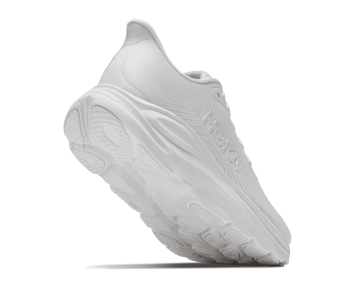 HOKA Men's Clifton 11 - WHITE / WHITE (Wide)