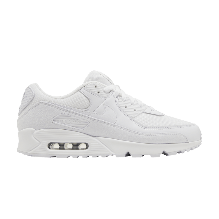 Nike Air Max 90 Premium 'White Metallic Silver'