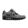 Nike Air Max 90 Next Nature GS 'Multi-Swoosh - Smoke Grey Mandarin'