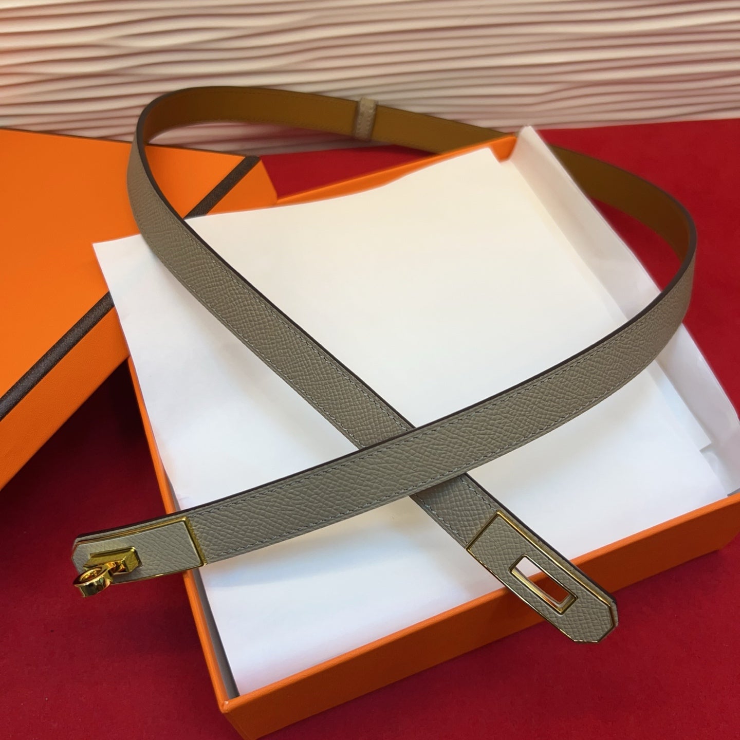 HM Kelly 18 Belt Epsom Calfskin 212465