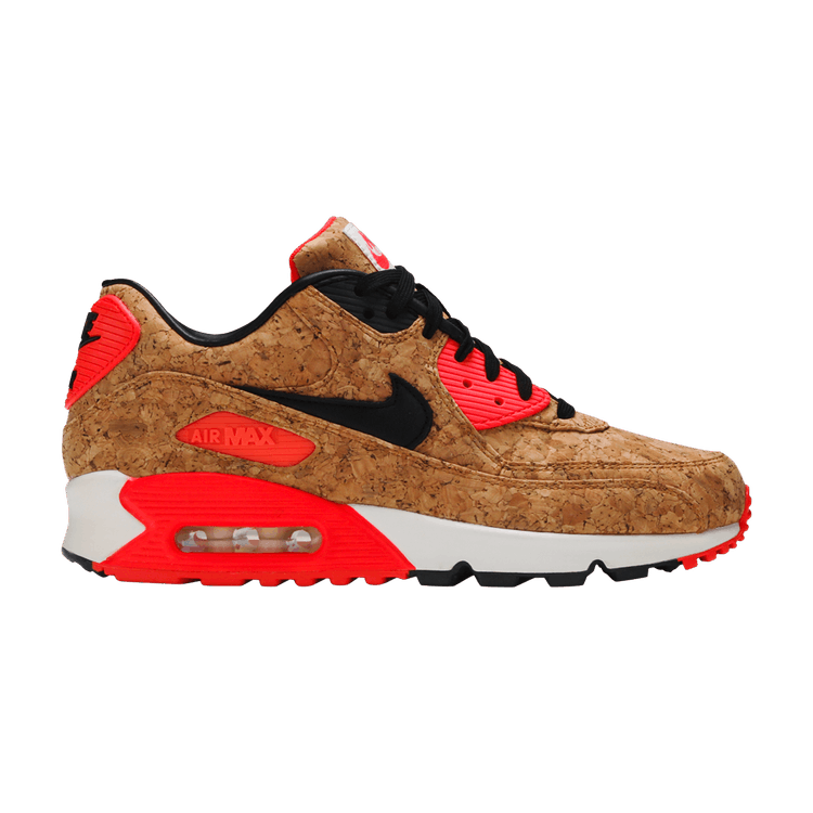 Nike Air Max 90 'Cork' — Bronze/Black/Infrared/White