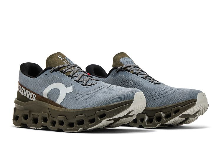 The Loop Running Supply x Pleasures x Cloudmonster 2 'Mist Olive'