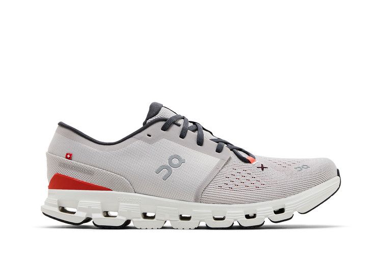 ON Cloud X 4 'Silver Flame'