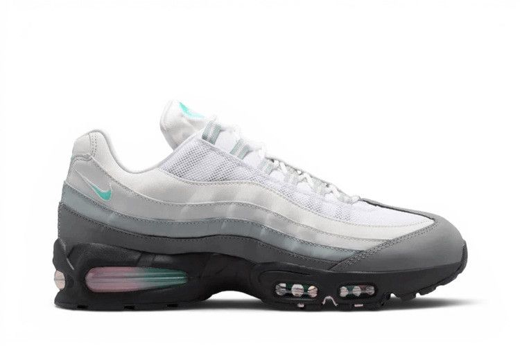 Nike Air Max 95 Big Bubble White Hyper Turquoise Pink Foam