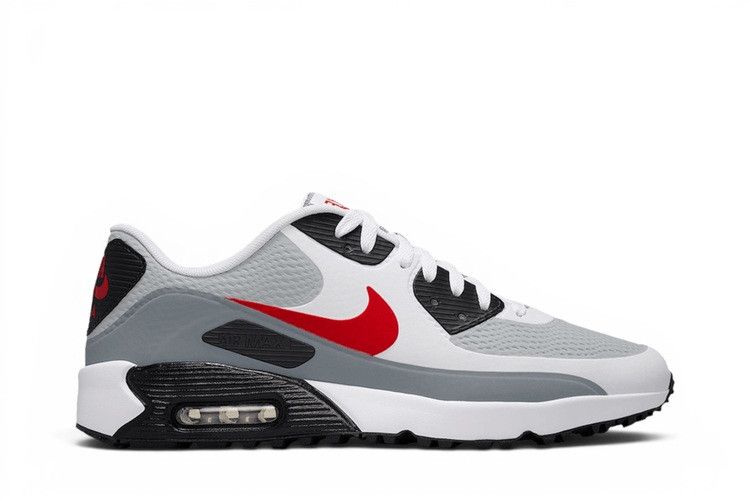 Nike Air Max 90 Golf 'White Light Smoke Grey Fire Red'