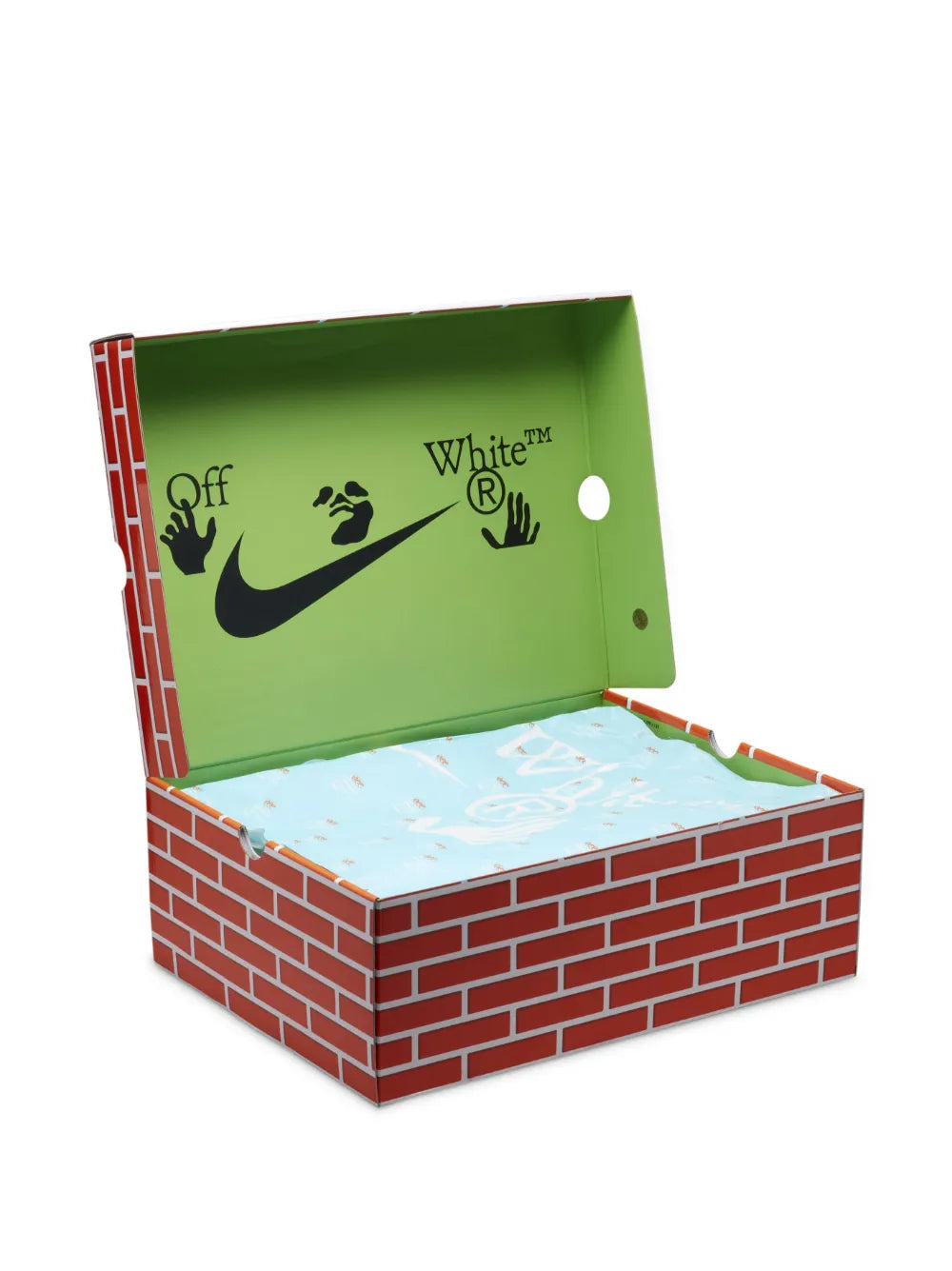 Nike X Off-White Air Force 1 Mid Pine Green Sneakers