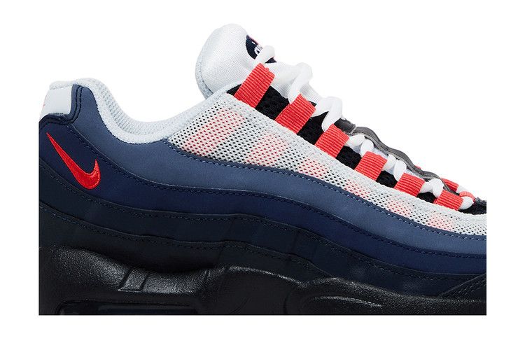 Nike Air Max 95 Recraft Dark Obsidian Track Red (GS)