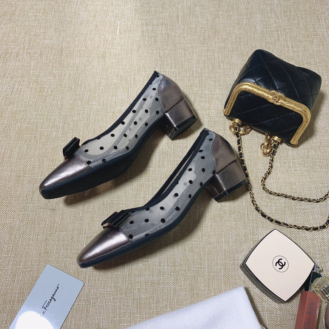 SE554  Size 4-10	Heels:3.5cm Lining: Hogskin Sole: Rubber leather