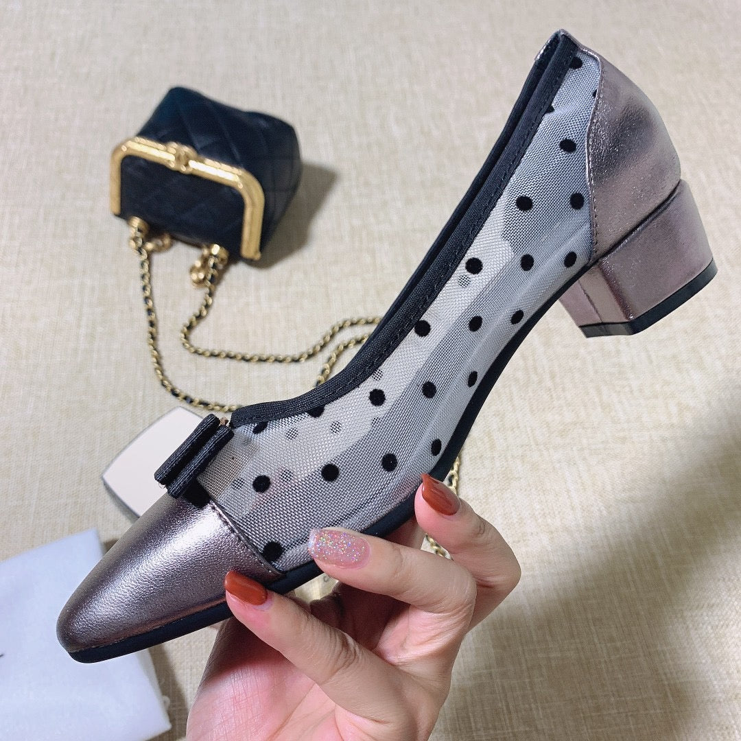 SE554  Size 4-10	Heels:3.5cm Lining: Hogskin Sole: Rubber leather