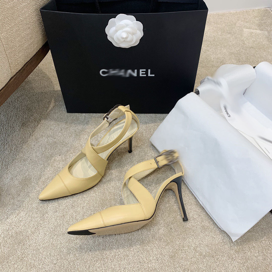 SE613 Size 5-8 Heels:7.5cm Material: Sheep skin Lining: Sheep skin Sole: Italian leather