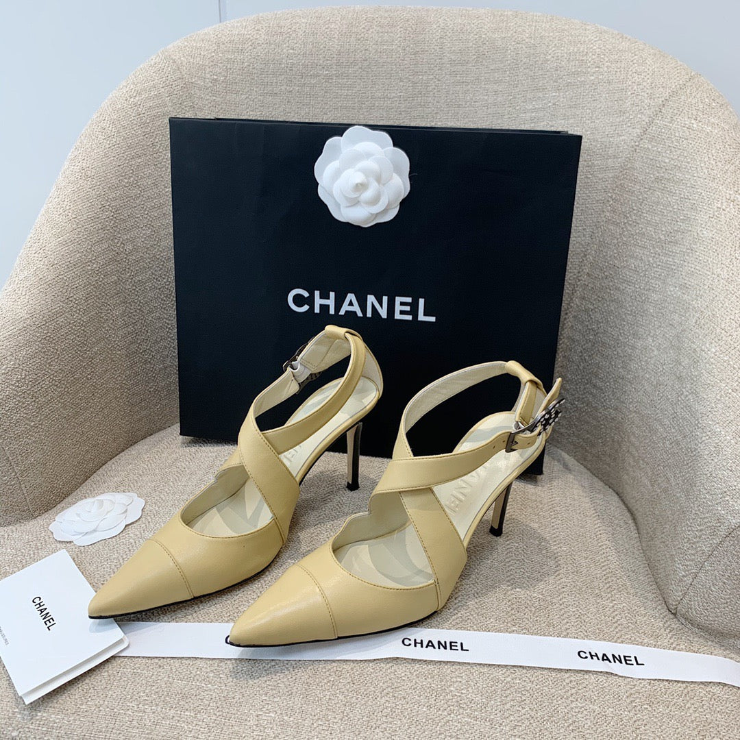 SE613 Size 5-8 Heels:7.5cm Material: Sheep skin Lining: Sheep skin Sole: Italian leather