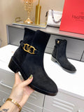SE616 Size 5-10   Heels:4cm Material: Suede Lining: Sheep skin Sole: Rubber