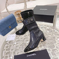 SE697   Size 5-9   Heels:4.5cm Material: Cowhide  Lining: Sheep skin Sole: Italian leather