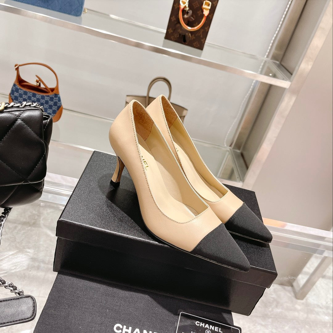 SE790   Size5-10  Heels:7.5cm Material: Cowhide  Lining: Sheep skin Sole: Italian leather