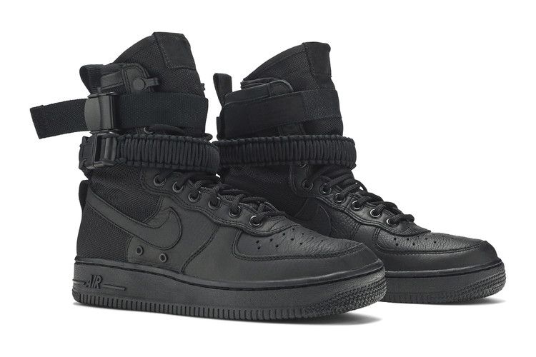 Nike Wmns SF Air Force 1 High 'Triple Black'