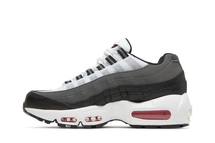 Nike Air Max 95 Recraft White Iron Grey University Red (GS)