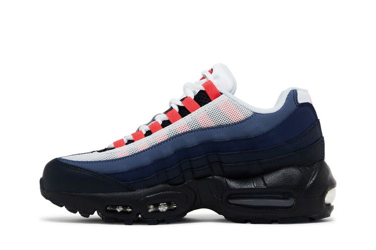 Nike Air Max 95 Recraft Dark Obsidian Track Red (GS)