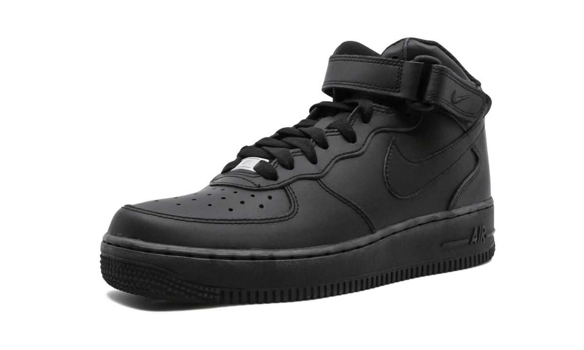 Air Force 1 Mid GS "Triple Black" 314195 004