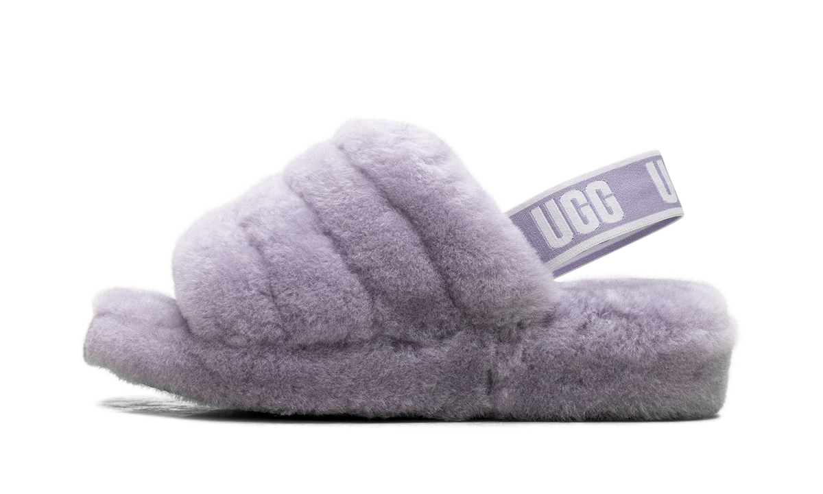 Fluff Yeah Slide WMNS "Grey Purple" 1095119 JGL