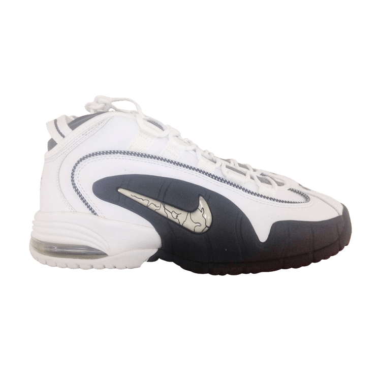 Nike Air Max Penny — White/Metallic Silver-Black