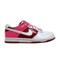 Nike Dunk Low White Varsity Red Team Red (Women's)