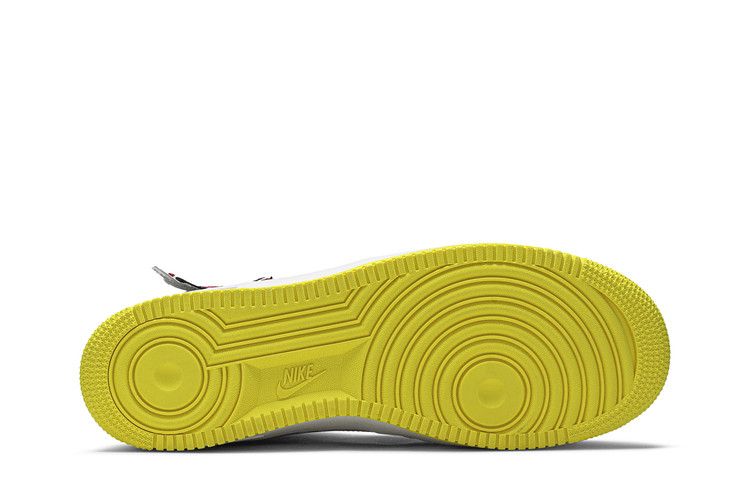 Riccardo Tisci x NikeLab Air Force 1 High 'Victorious Minotaurs' — Gym Red/Opti Yellow