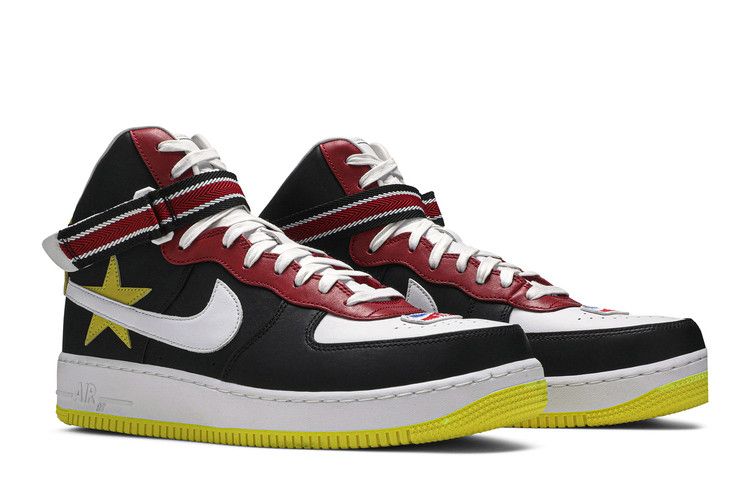Riccardo Tisci x NikeLab Air Force 1 High 'Victorious Minotaurs' — Gym Red/Opti Yellow