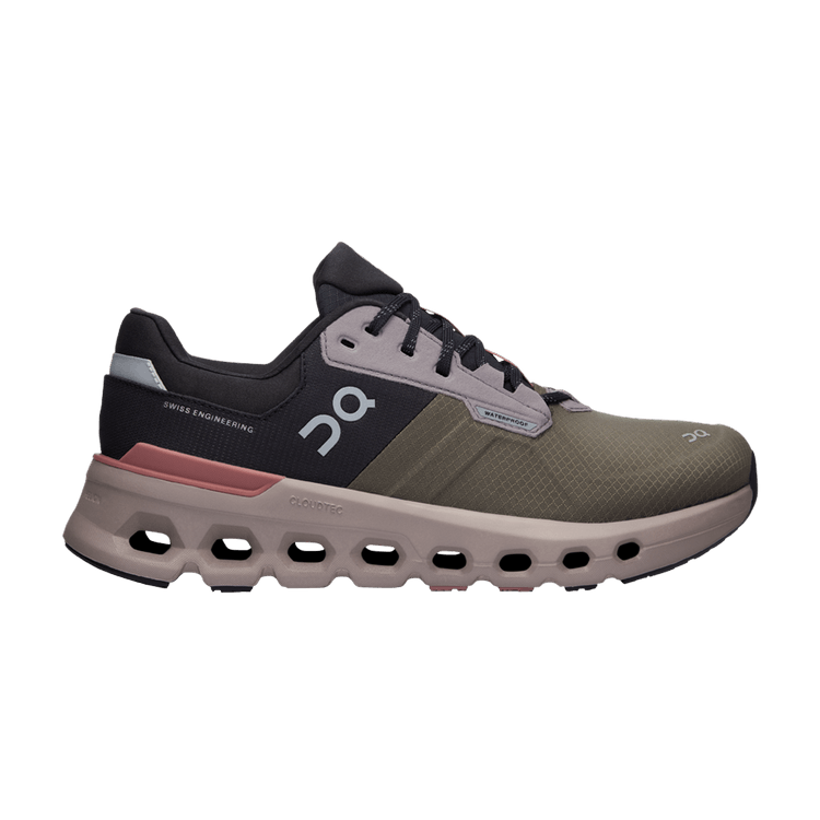ON Wmns Cloudrunner 2 Waterproof 'Olive Mahogany'