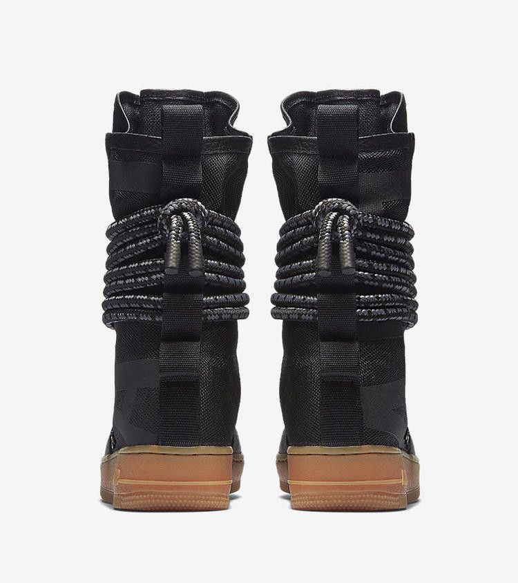 Nike Wmns SF Air Force 1 High 'Black Gum'