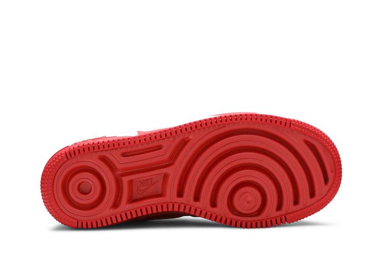 Nike Wmns Air Force 1 Low Upstep 'Uptown' — University Red/White