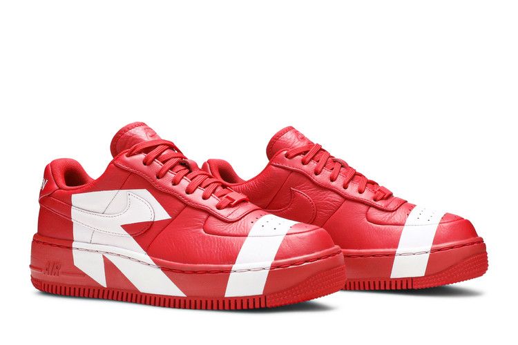 Nike Wmns Air Force 1 Low Upstep 'Uptown' — University Red/White