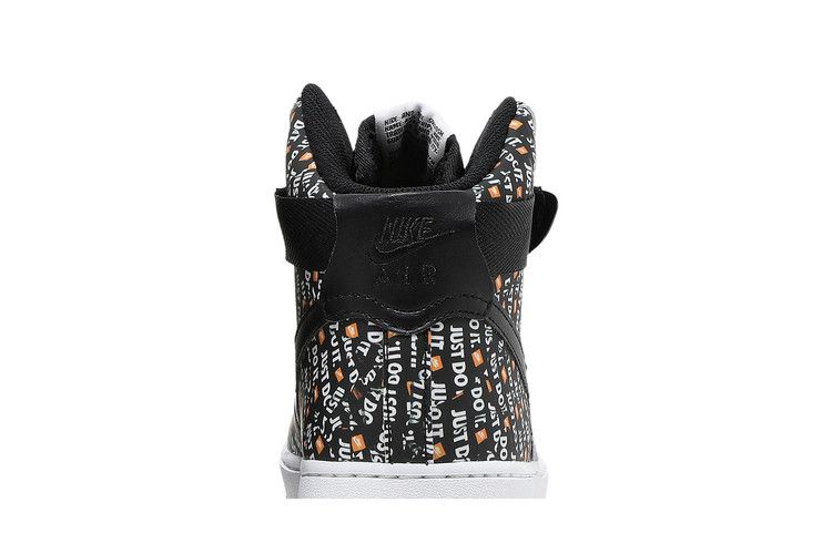 Nike Air Force 1 High '07 LV8 'Just Do It' — Black/White-Total Orange